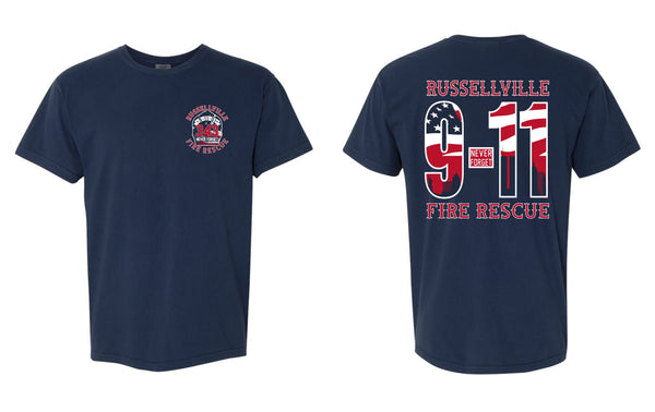 '25 Russellville Firefighter Association - 9/11 - NAVY DUTY MEMBERS ONLY