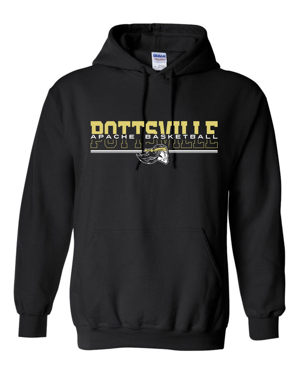 '25 POTTSVILLE BASKETBALL - Apache Basketball Sweatshirts