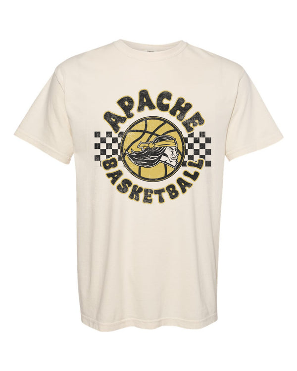 '25 Pottsville Basketball - APACHE CHECKERED BASKETBALL - ADULT