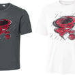 Load image into Gallery viewer, '23 Russellville Basketball - Distressed Mascot - Dri Fit