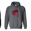 Load image into Gallery viewer, '23 Russellville Basketball - Distressed Mascot - Hooded Sweatshirts