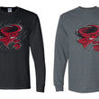 Load image into Gallery viewer, '23 Russellville Basketball - Distressed Mascot - Long Sleeve