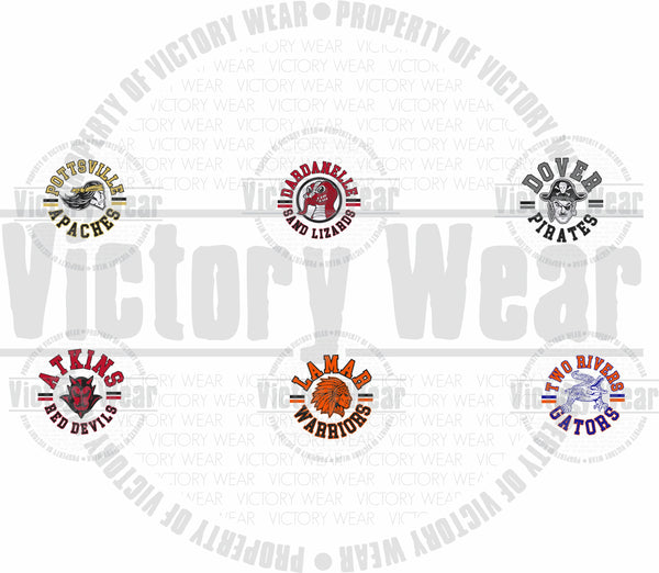 6 Schools - Athletic Circle - PNG