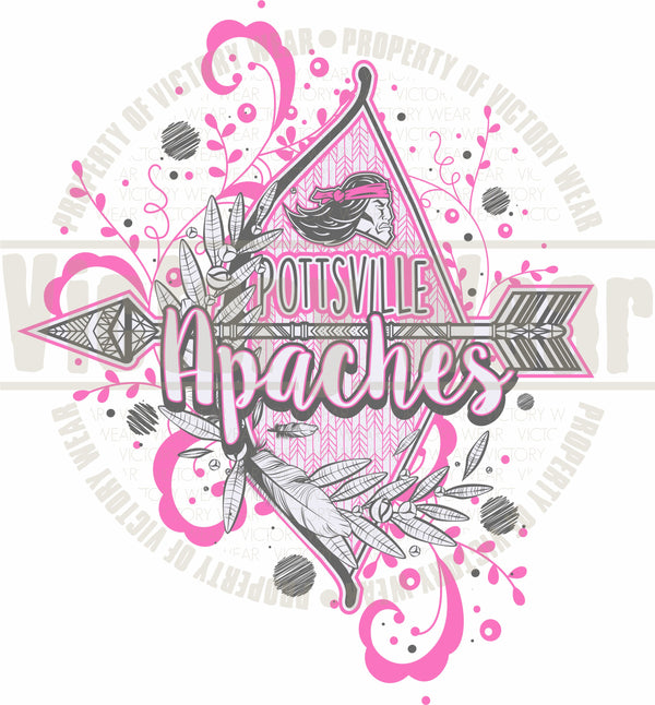 Apaches Bow and Arrow - PNG