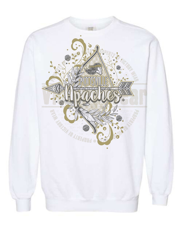 Apaches Bow and Arrow - PNG