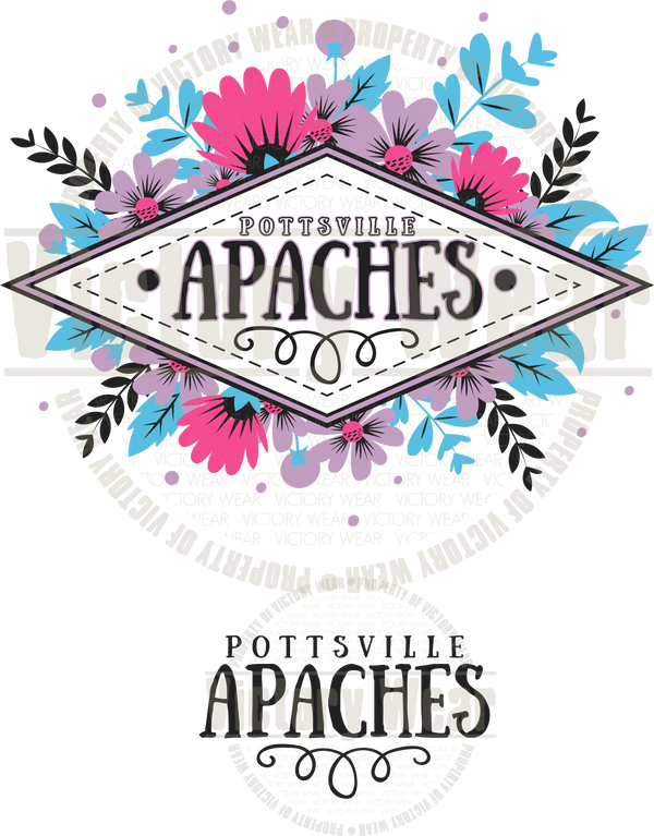 Apaches - Girly Flower - PNG