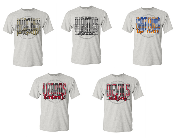 5 Schools - Aztec Design - PNG