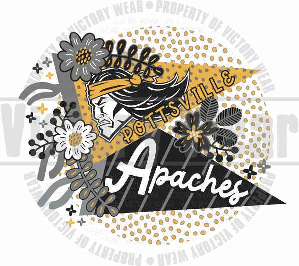 Apache Pennett - Girly - PNG