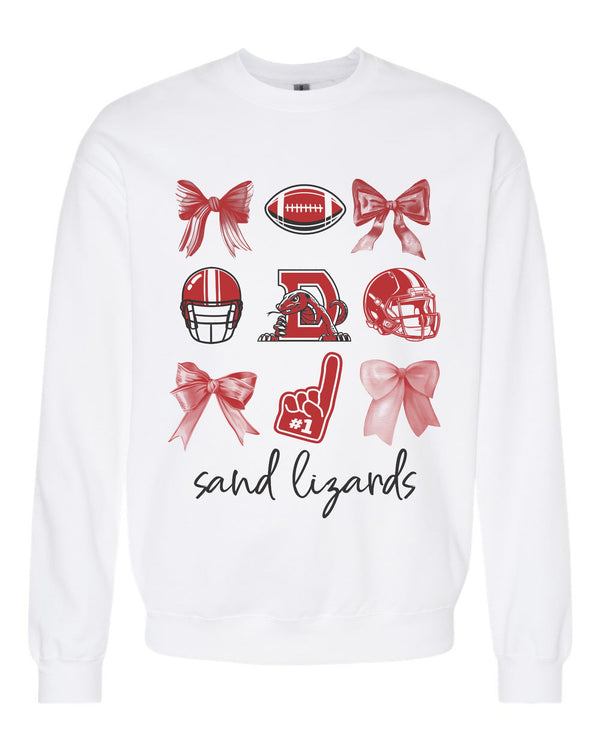 '25 Sand Lizards Bows & Football