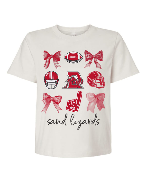 '25 Sand Lizards Bows & Football