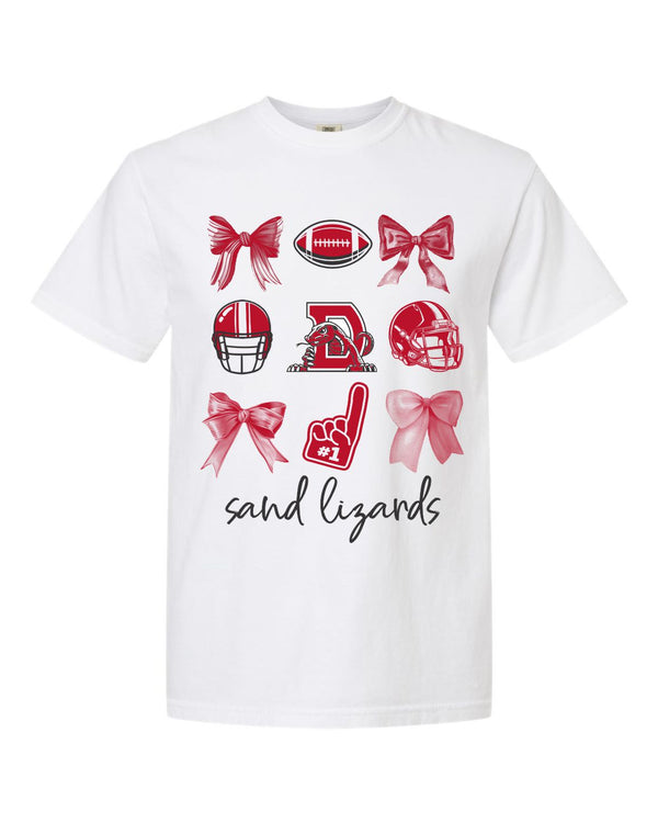 '25 Sand Lizards Bows & Football