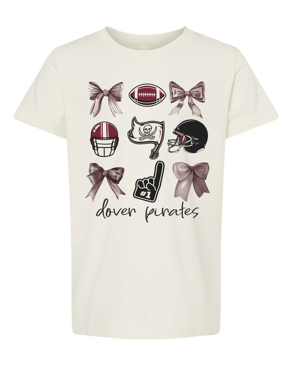 '25 Pirates Bows & Football