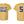 '25 Arkansas Boltz - Gold Boltz Football - NUMBER ON BACK