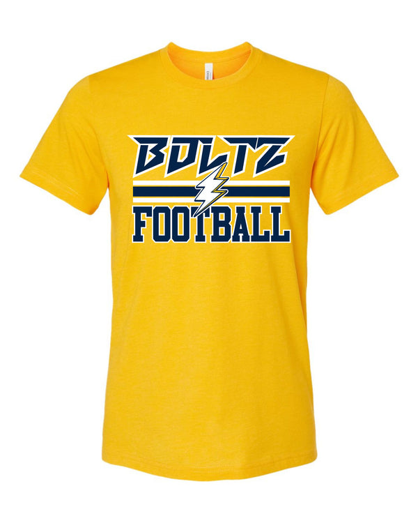'25 Arkansas Boltz - Gold Boltz Football - FRONT ONLY