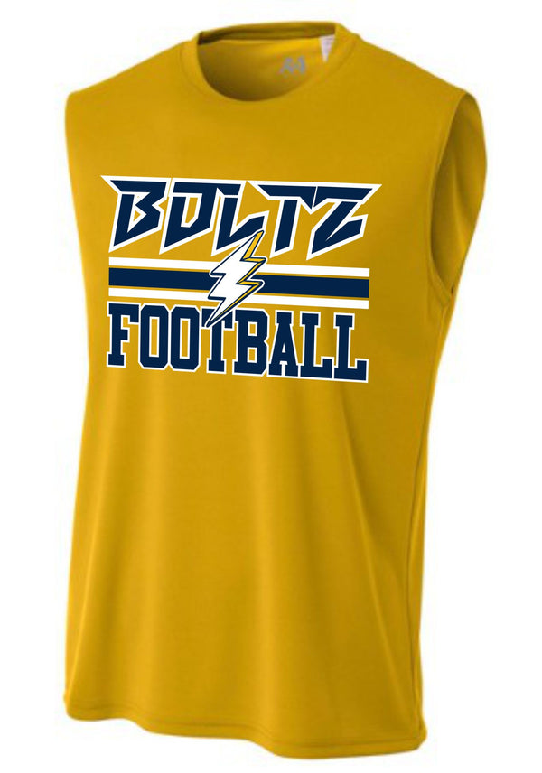 '25 Arkansas Boltz - Gold Boltz Football - FRONT ONLY