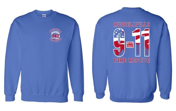 '25 Russellville Firefighter Association - 9/11 - Dark Colors