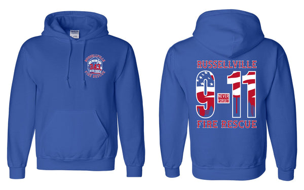 '25 Russellville Firefighter Association - 9/11 - Dark Colors