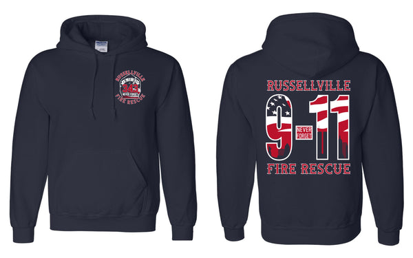 '25 Russellville Firefighter Association - 9/11 - NAVY DUTY MEMBERS ONLY