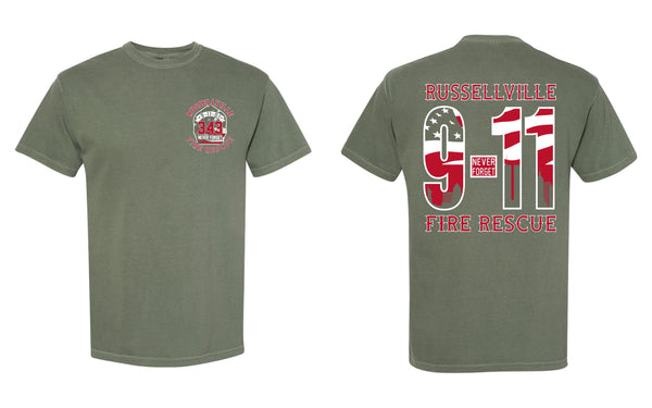 '25 Russellville Firefighter Association - 9/11 - Dark Colors