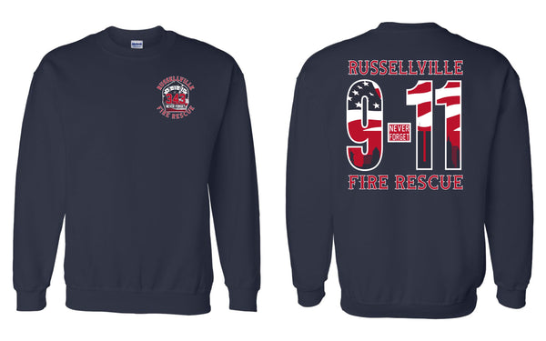 '25 Russellville Firefighter Association - 9/11 - NAVY DUTY MEMBERS ONLY