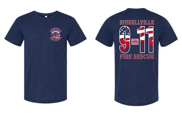 '25 Russellville Firefighter Association - 9/11 - NAVY DUTY MEMBERS ONLY