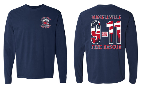 '25 Russellville Firefighter Association - 9/11 - NAVY DUTY MEMBERS ONLY