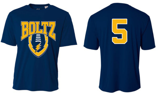 '25 Arkansas Boltz - OFFICIAL PREGAME - NUMBER ON BACK