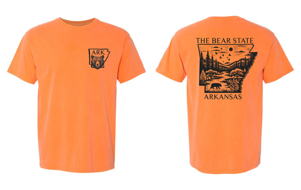 '25 ARK - The Bear State - Comfort Colors Short Sleeve Tshirts