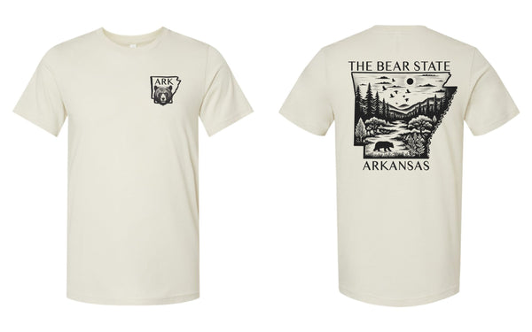 '25 ARK - The Bear State - Canvas Softstyle Short Sleeve Tshirts
