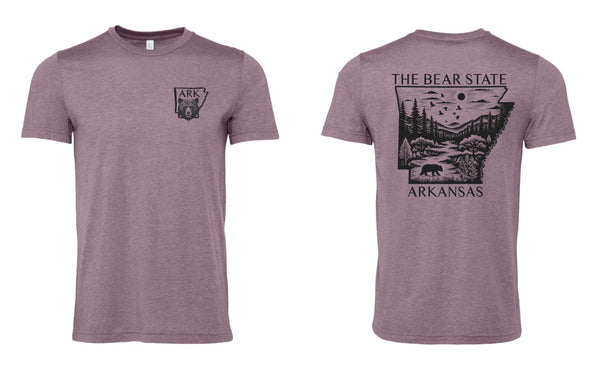 '25 ARK - The Bear State - Canvas Softstyle Short Sleeve Tshirts