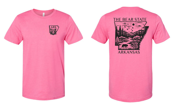 '25 ARK - The Bear State - Canvas Softstyle Short Sleeve Tshirts