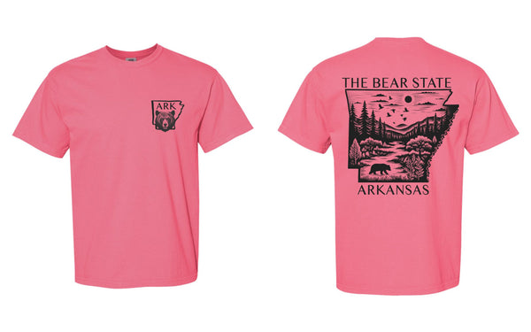 '25 ARK - The Bear State - Comfort Colors Short Sleeve Tshirts