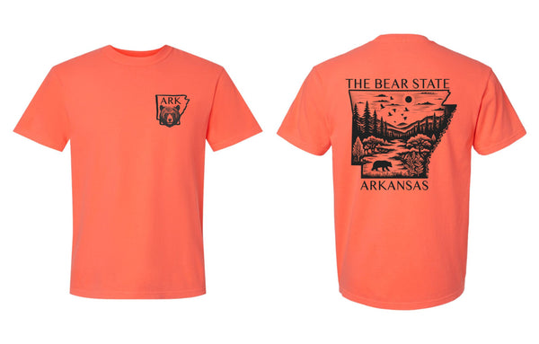 '25 ARK - The Bear State - Comfort Colors Short Sleeve Tshirts