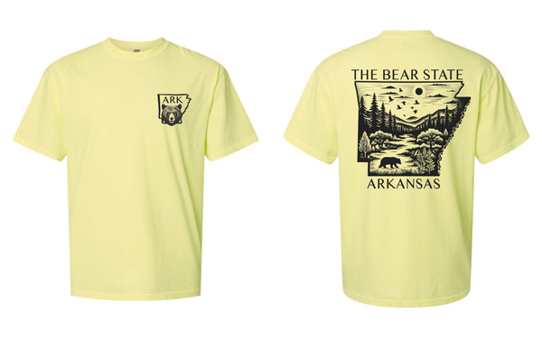 '25 ARK - The Bear State - Comfort Colors Short Sleeve Tshirts