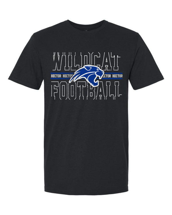 '26 Hector Wildcats - Hector Football Outline