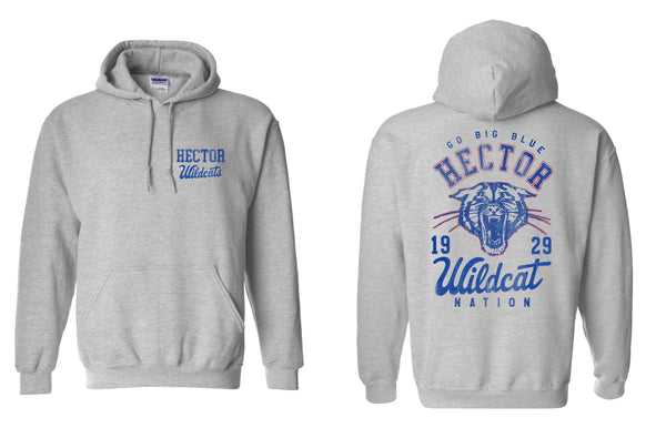 '26 Hector Athletic Booster Club - Go Big Blue - Sweatshirts