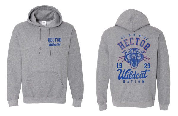 '26 Hector Athletic Booster Club - Go Big Blue - Sweatshirts