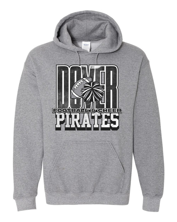 '25 Dover Pee Wee Pirate Football & Cheer - FRONT ONLY