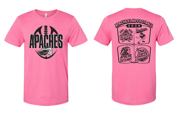'26 Pottsville Flag Football Spirit Squad - Pink