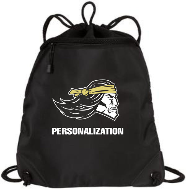 '25 Pottsville Basketball - Mesh Cinch Bag with Zipper Pocket