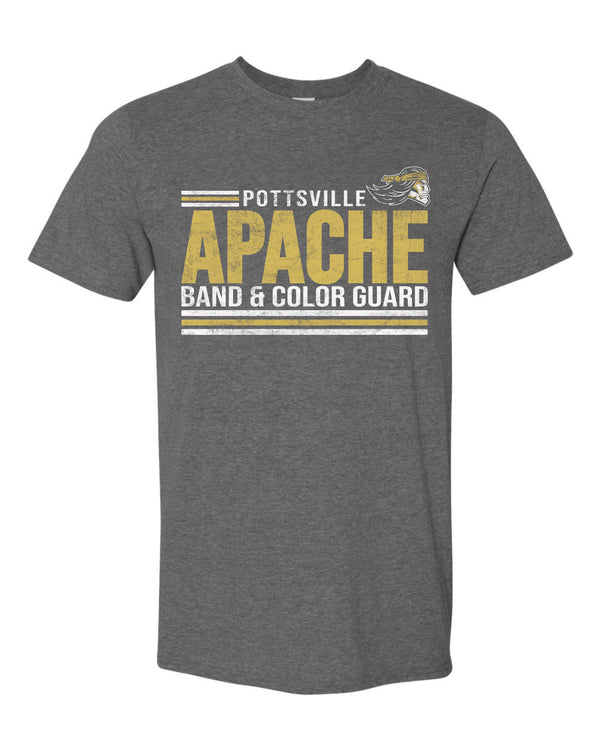 '26 Pottsville Apache Band Boosters - Stripes (Dark Colors)