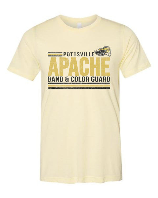 '26 Pottsville Apache Band Boosters - Stripes (Light Colors)