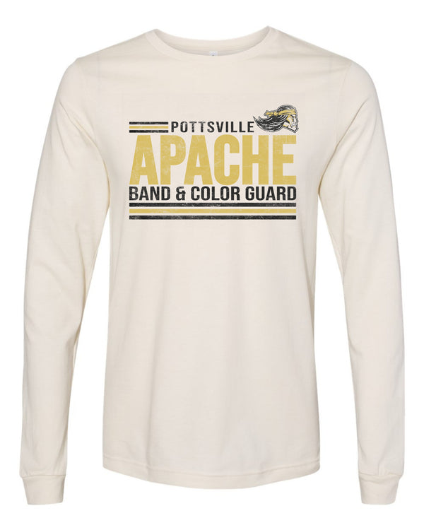 '26 Pottsville Apache Band Boosters - Stripes (Light Colors)