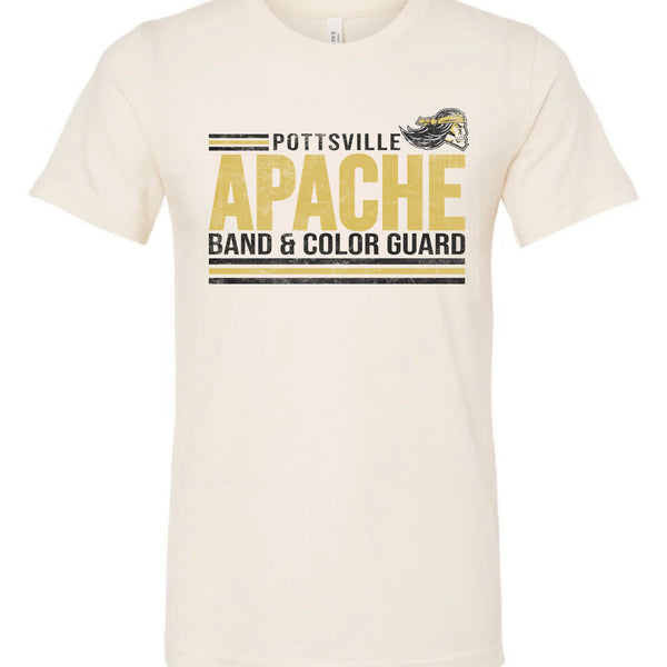 '26 Pottsville Apache Band Boosters - Stripes (Light Colors)