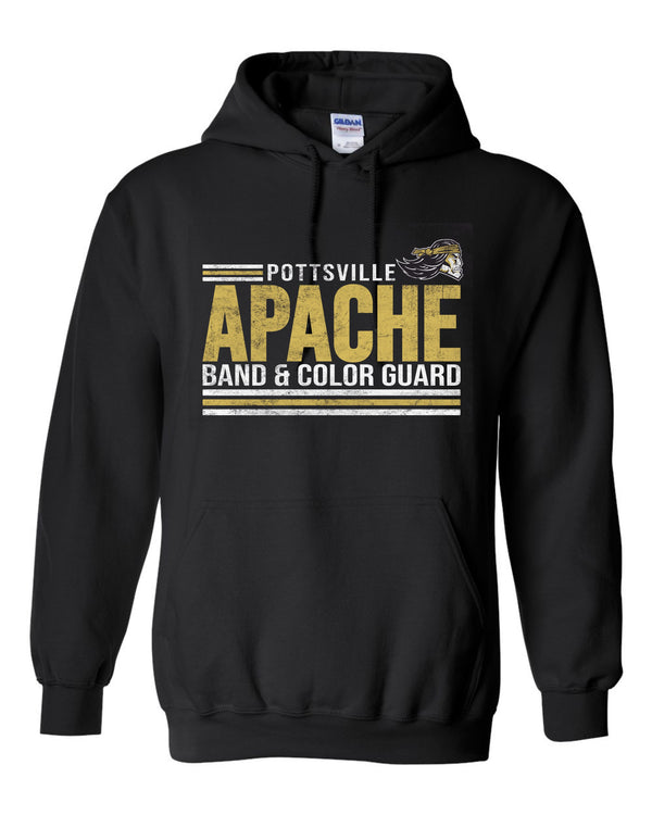 '26 Pottsville Apache Band Boosters - Stripes (Dark Colors)