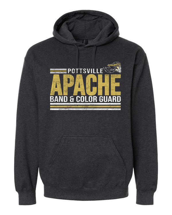 '26 Pottsville Apache Band Boosters - Stripes (Dark Colors)