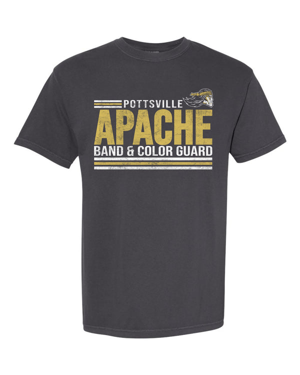 '26 Pottsville Apache Band Boosters - Stripes (Dark Colors)