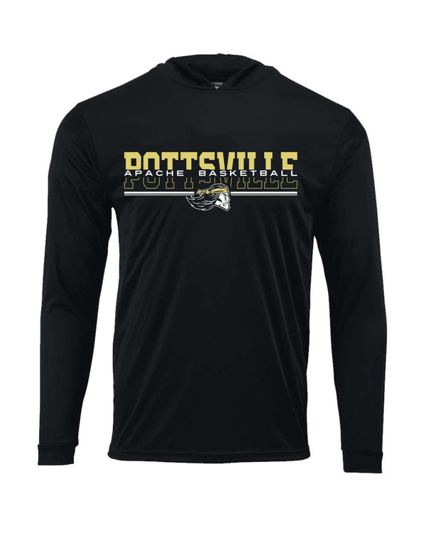 '25 Pottsville Basketball - APACHE BASKETBALL - Short & Long Sleeves
