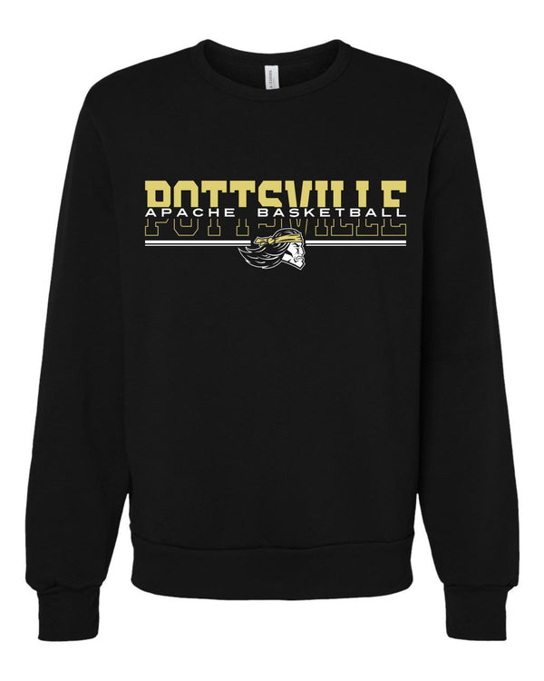 '25 POTTSVILLE BASKETBALL - Apache Basketball Sweatshirts