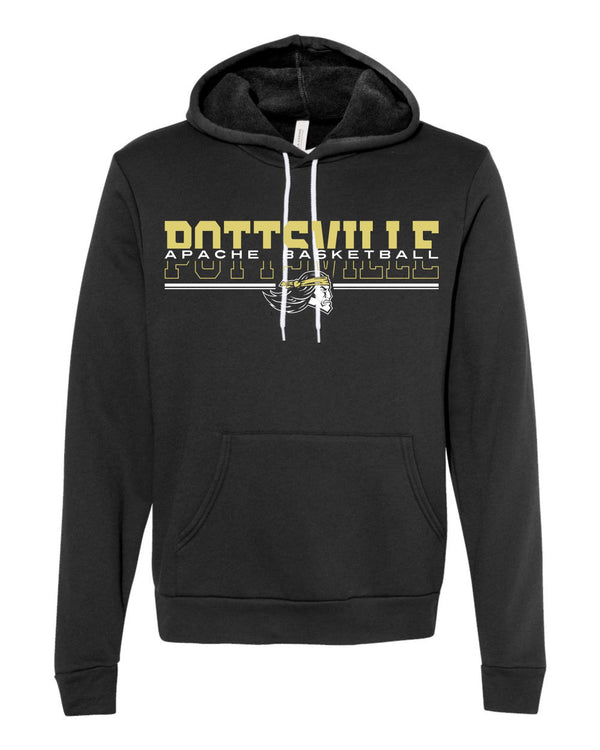'25 POTTSVILLE BASKETBALL - Apache Basketball Sweatshirts